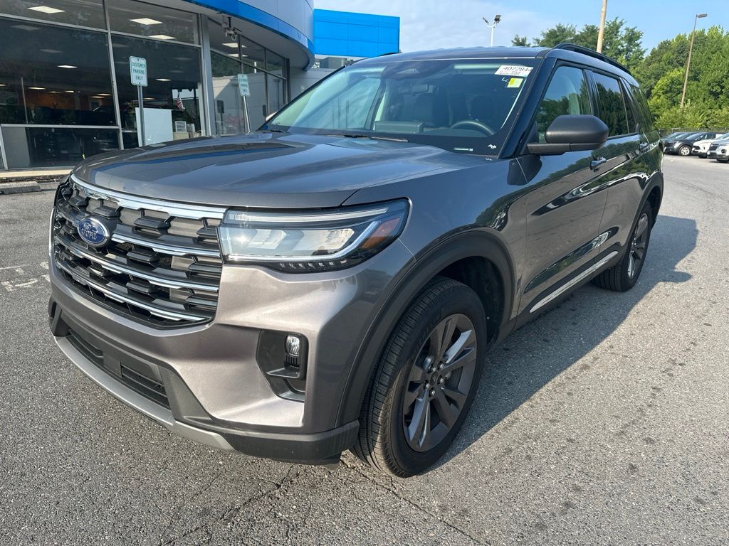 Gray Metallic 2025 Ford Explorer SUV / Crossover All-Wheel Drive Automatic