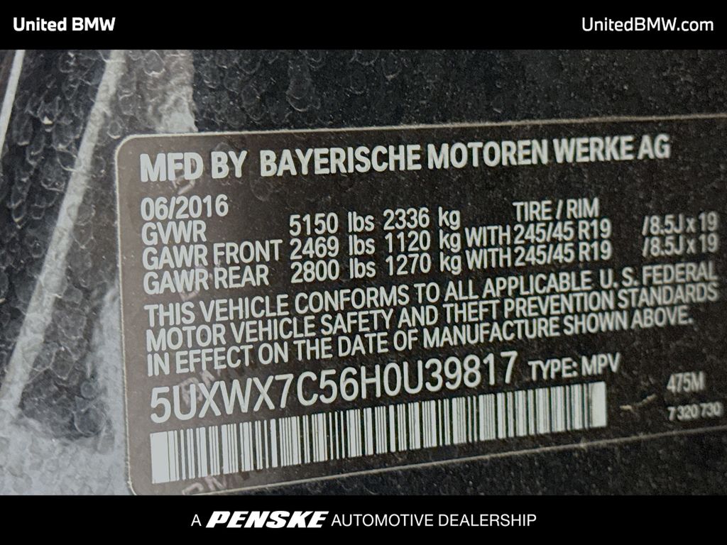 Thumbnail: 2017 BMW X3 - 15