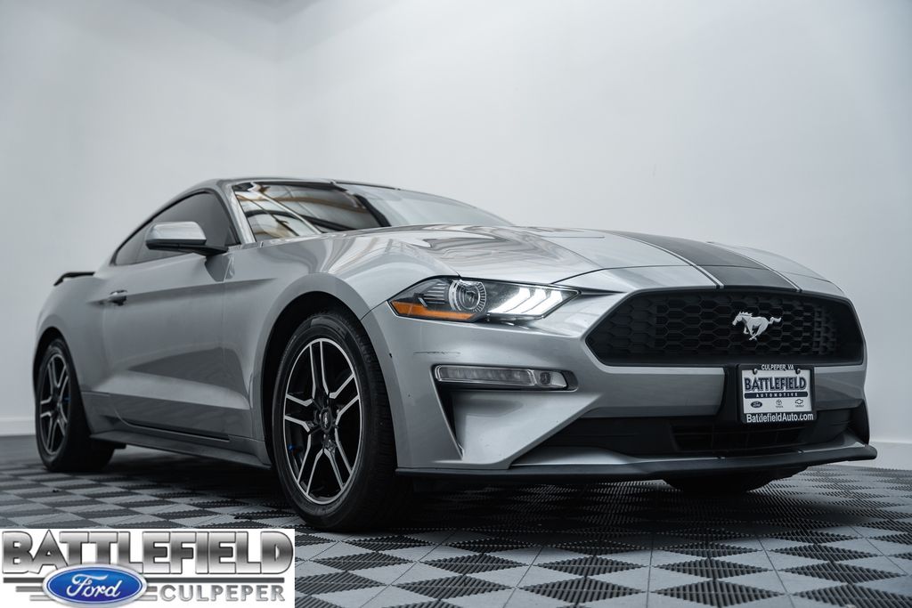 Silver Metallic 2021 Ford Mustang Coupe Rear-Wheel Drive Automatic