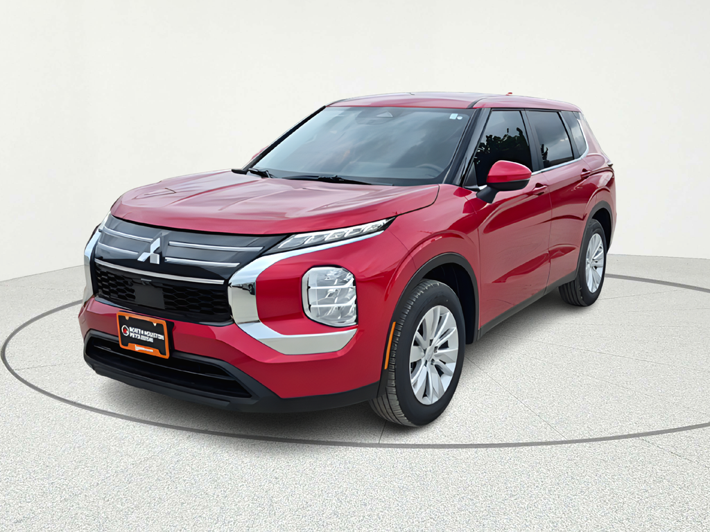 2026 Mitsubishi Outlander ES Red at North Houston Mitsubishi