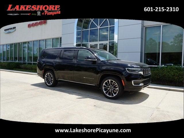 Diamond Black Crystal Pearlcoat 2023 Jeep Wagoneer L SUV / Crossover 4X2 8-Speed Automatic