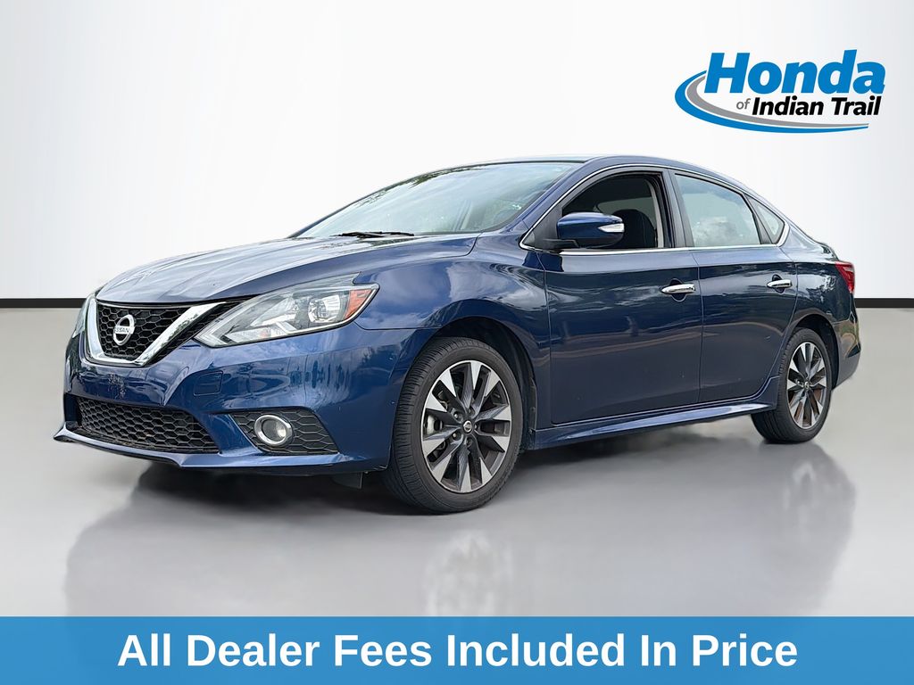 Deep Blue Pearl 2017 Nissan Sentra Sedan Front-Wheel Drive Continuously Variable Transmission