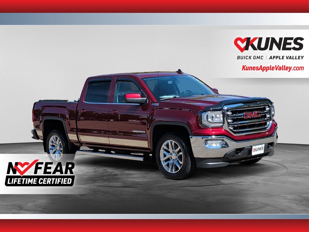 Crimson Red Tintcoat 2017 GMC Sierra 1500 Pickup Truck Four-Wheel Drive 6-Speed Automatic Overdrive
