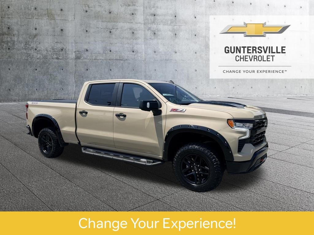Sand Dune Metallic 2022 Chevrolet Silverado 1500 Pickup Truck Four-Wheel Drive Automatic