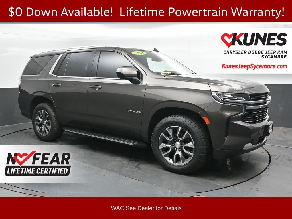 Graywood Metallic 2021 Chevrolet Tahoe SUV / Crossover Four-Wheel Drive 