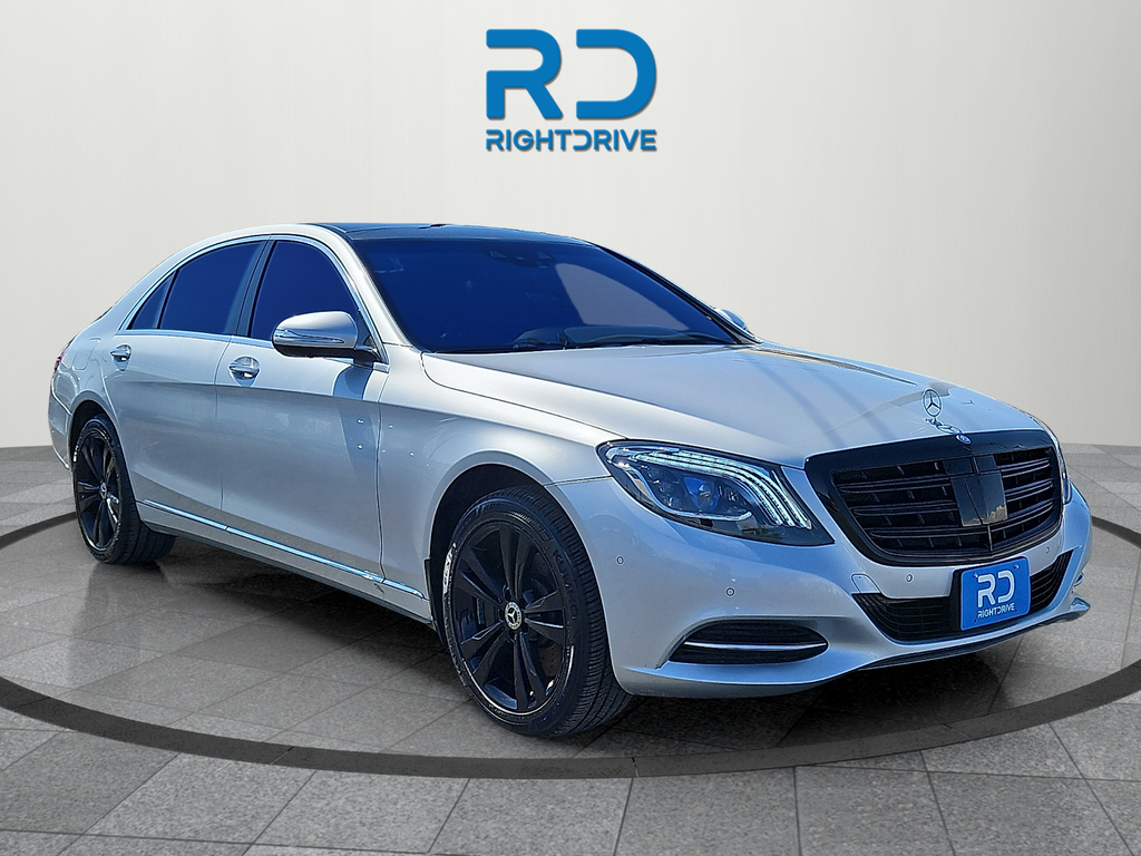 Silver 2016 Mercedes-Benz S-Class Sedan Rear-Wheel Drive 7-Speed Automatic