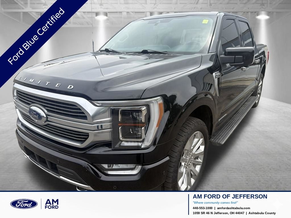 Black Metallic 2021 Ford F-150 Pickup Truck Four-Wheel Drive Automatic