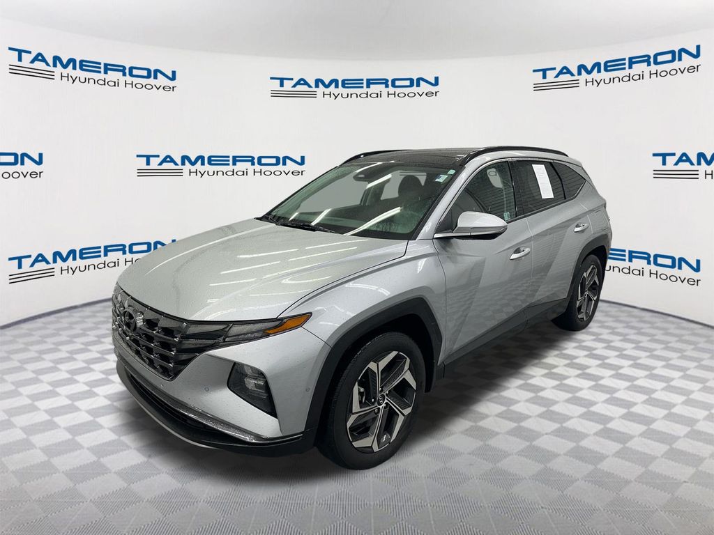 Shimmering Silver 2024 Hyundai Tucson SUV / Crossover Front-Wheel Drive 8-Speed Automatic