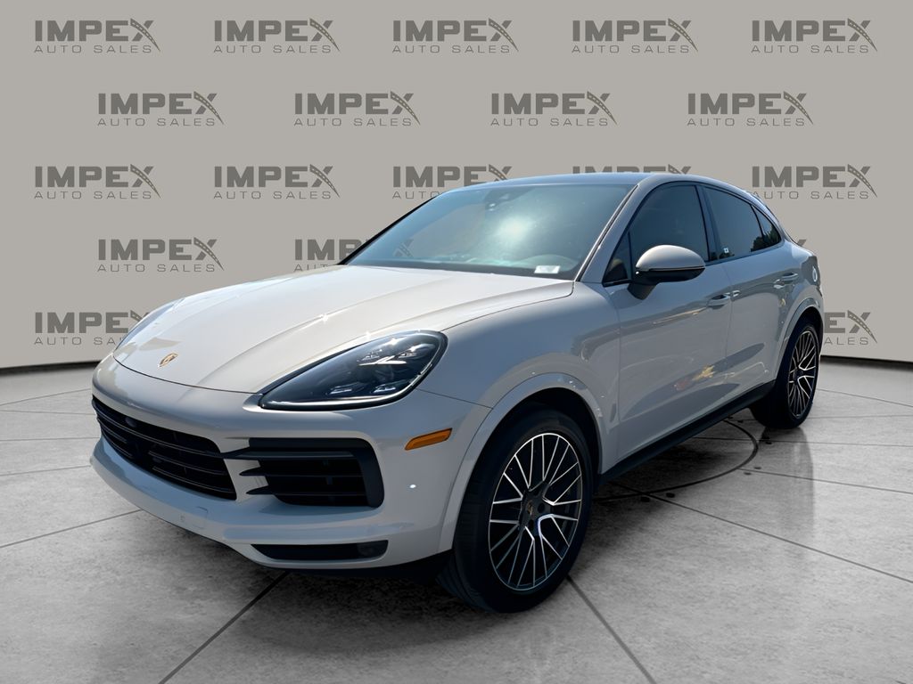 Chalk 2022 Porsche Cayenne Coupe AWD Coupe All-Wheel Drive 8-Speed Automatic