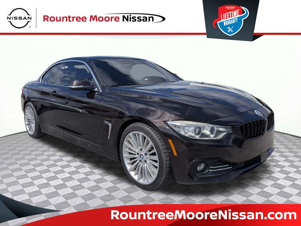 Brown Metallic 2015 BMW 4 Series Convertible Rear-Wheel Drive 8-Speed Automatic