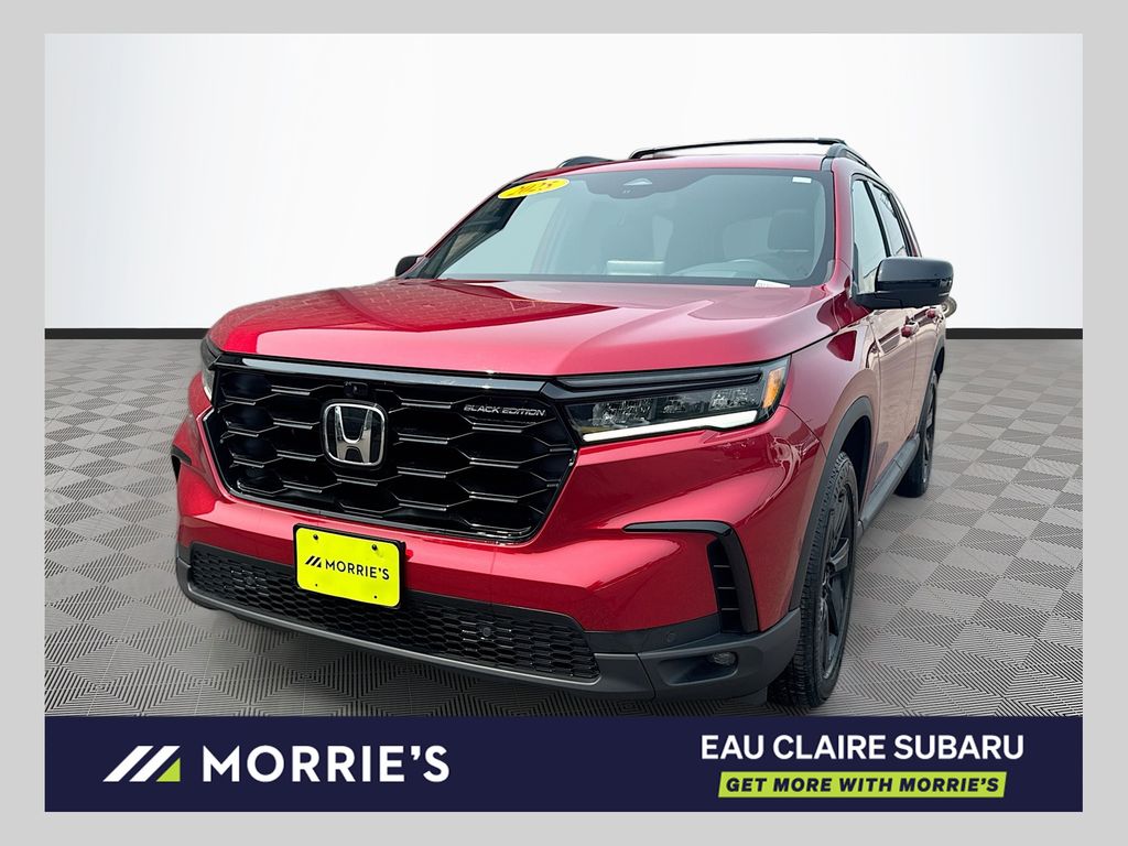 Radiant Red Metallic II 2025 Honda Pilot SUV / Crossover All-Wheel Drive Automatic