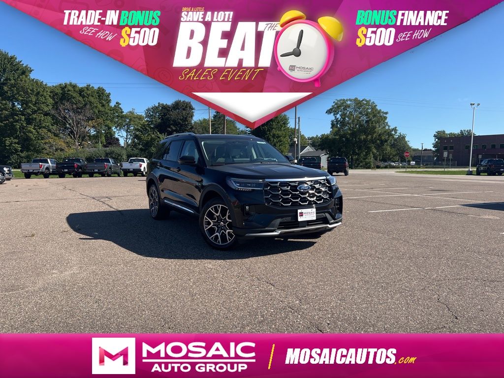 New 2025 Ford Explorer Platinum SUVs