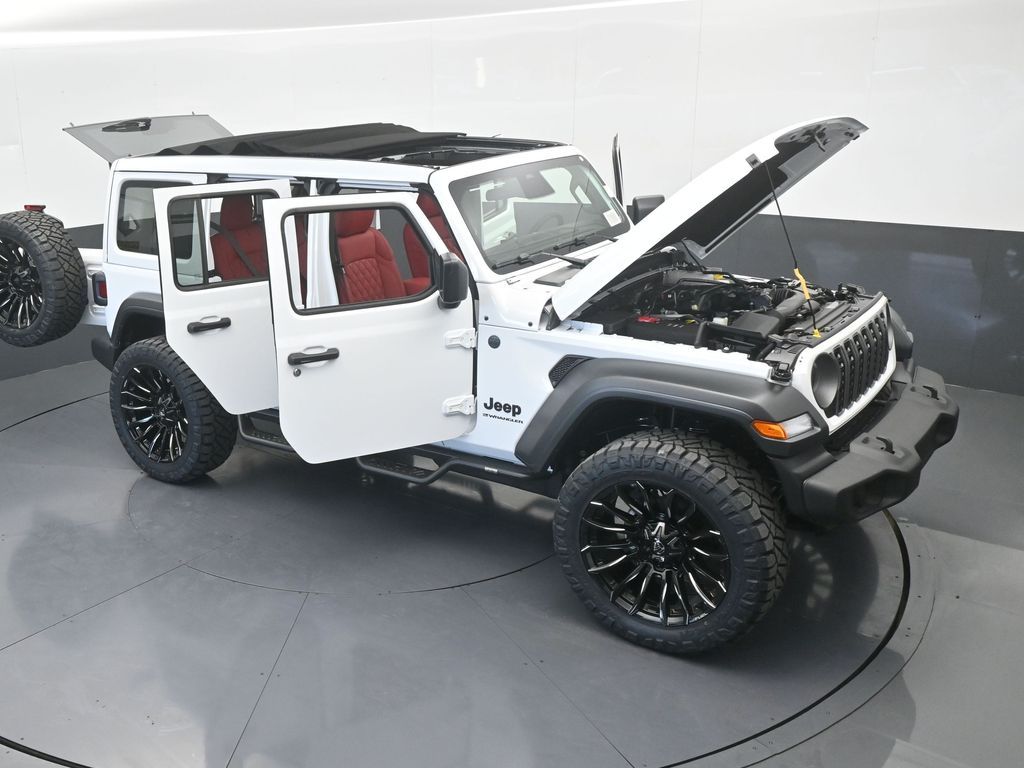 New 2026 Bright White Clearcoat Jeep Sport S image 72