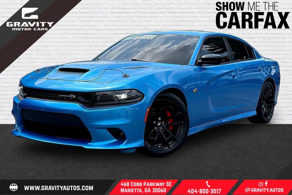 B5 Blue Pearlcoat 2023 Dodge Charger Sedan Rear-Wheel Drive 8-Speed Automatic