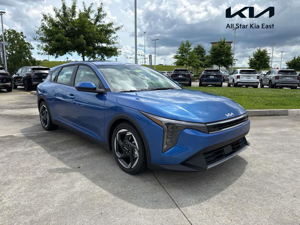 Wave Blue 2026 Kia K4 Hatchback Hatchback Front-Wheel Drive Continuously Variable Transmission