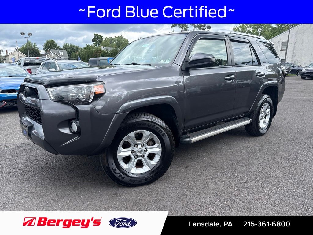 Magnetic Gray Metallic 2018 Toyota 4Runner SUV / Crossover Four-Wheel Drive 5-Speed Automatic Overdrive