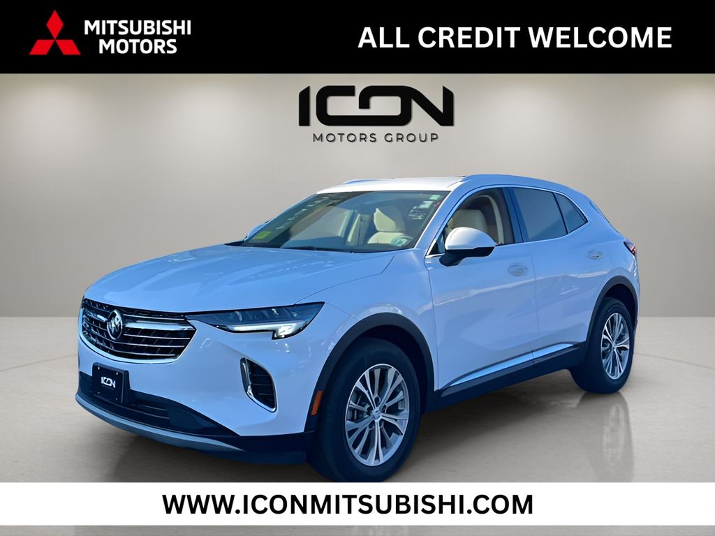 Summit White 2023 Buick Envision Preferred AWD SUV / Crossover All-Wheel Drive Automatic