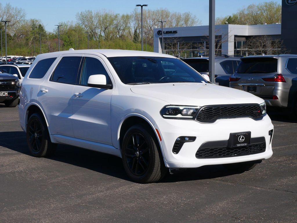 White Knuckle Clearcoat 2022 Dodge Durango GT AWD SUV / Crossover All-Wheel Drive 8-Speed Automatic