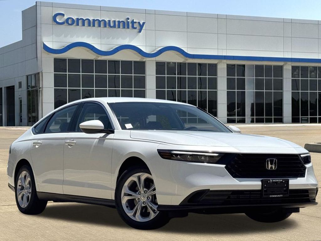 2026 Honda Accord LX White at Classic Honda Galveston