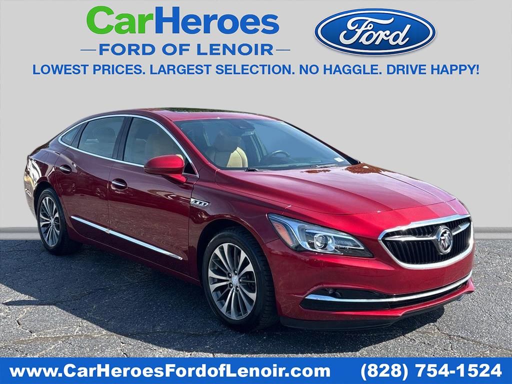 Red (Burgundy) 2019 Buick LaCrosse Sedan Front-Wheel Drive 9-Speed Automatic