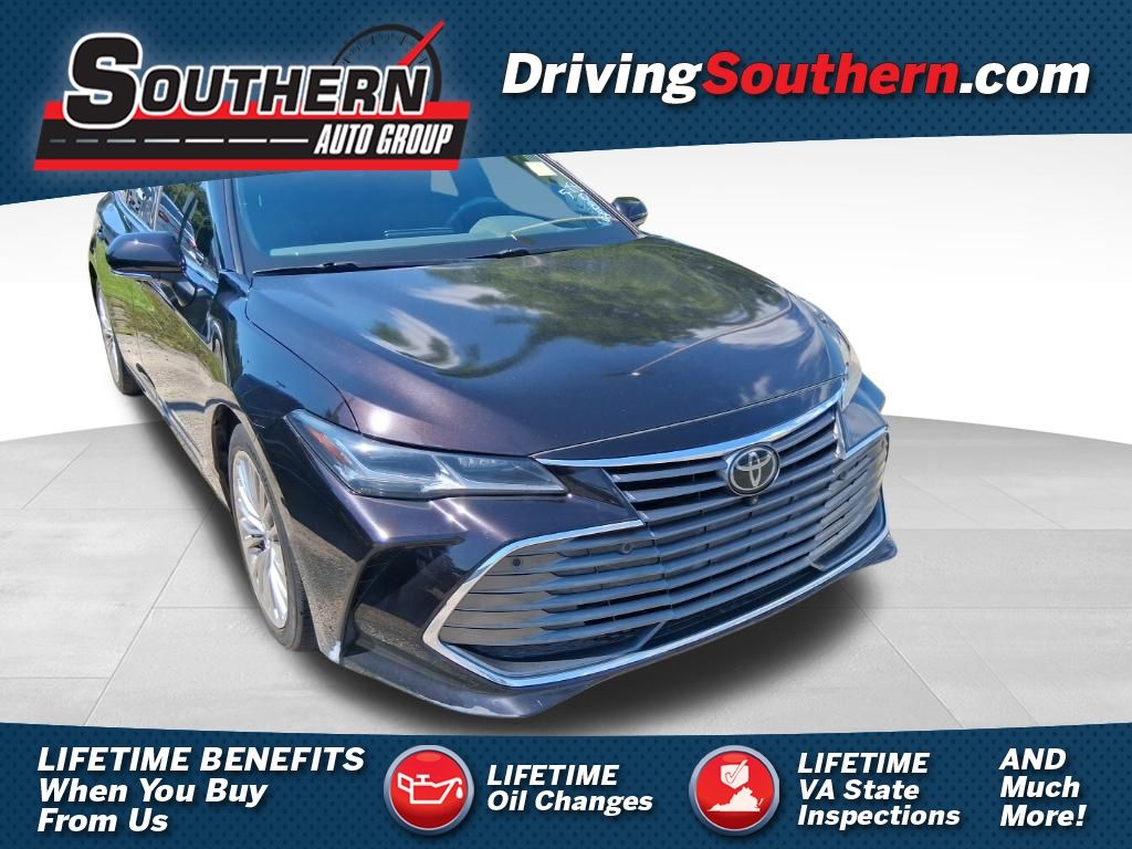Amber 2019 Toyota Avalon Sedan Front-Wheel Drive 8-Speed Automatic