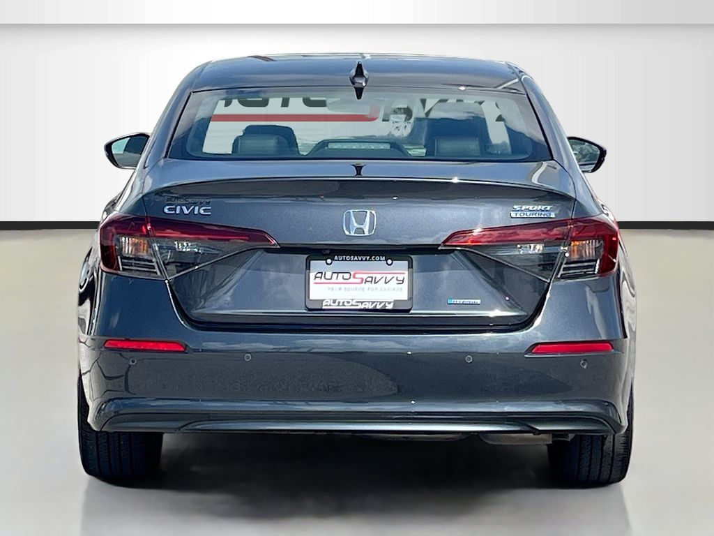 2025 Honda Civic Hybrid Sport Touring Gray at AutoSavvy Houston Northwest