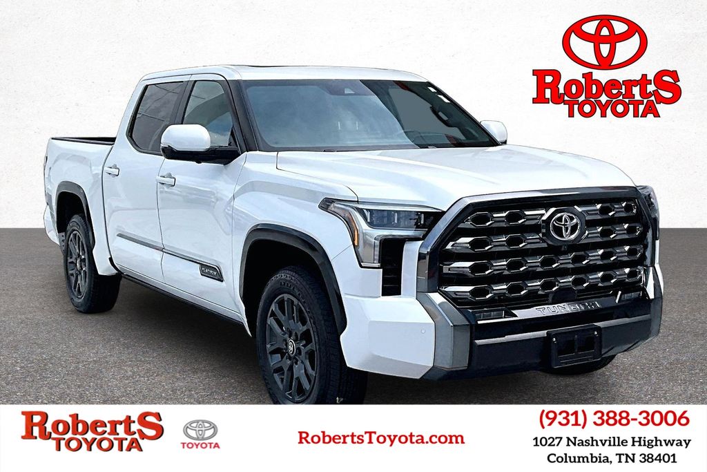 White (Wind Chill Pearl) 2026 Toyota Tundra Pickup Truck Four-Wheel Drive Automatic