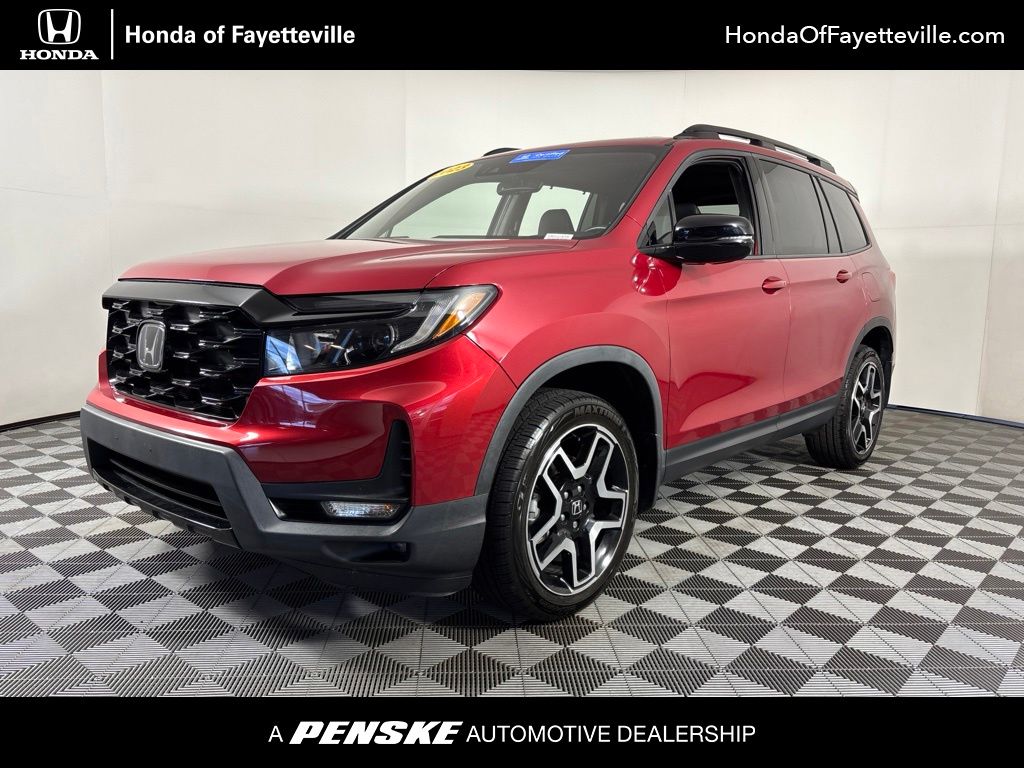 Radiant Red Metallic II 2023 Honda Passport SUV / Crossover All-Wheel Drive 9-Speed Automatic