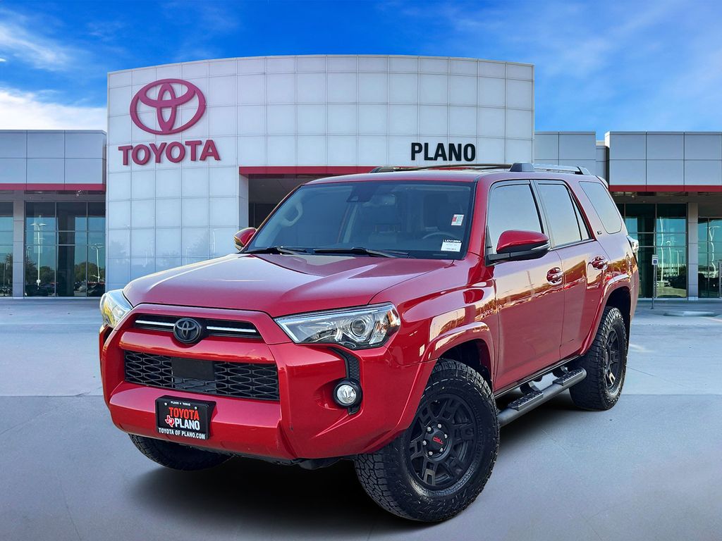 Barcelona Red Metallic 2020 Toyota 4Runner SR5 Premium 4WD SUV / Crossover Four-Wheel Drive 5-Speed Automatic Overdrive