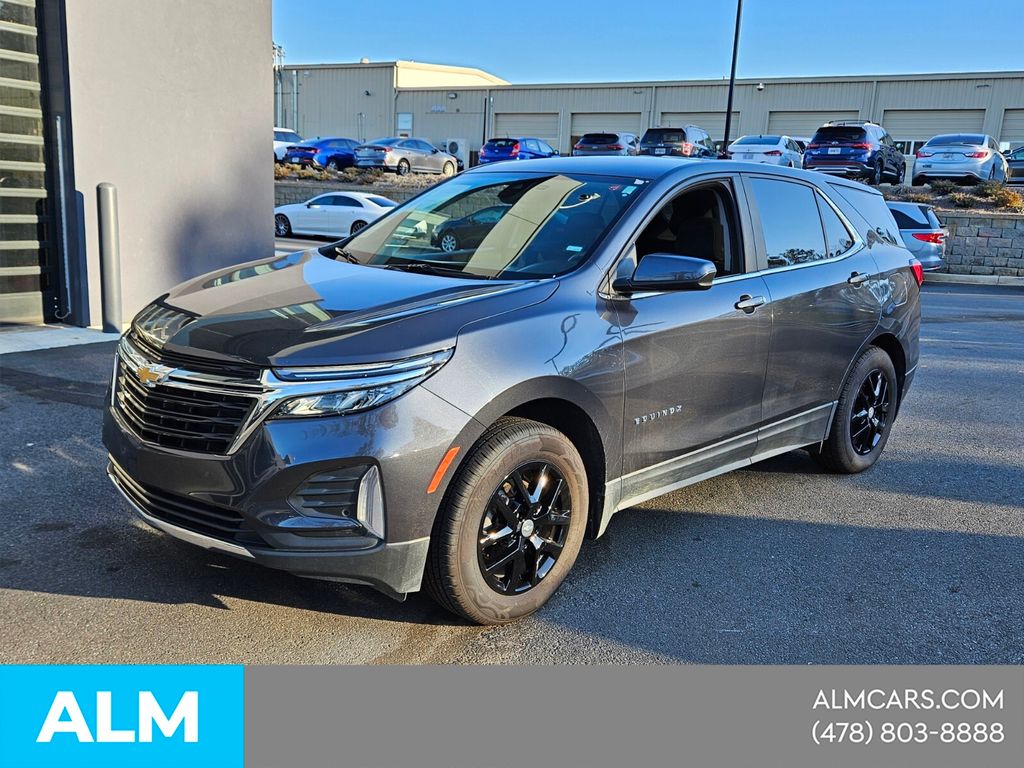 Iron Gray Metallic 2023 Chevrolet Equinox LT AWD with 1LT SUV / Crossover Four-Wheel Drive 6-Speed Automatic Overdrive