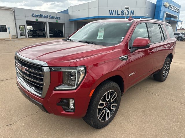Cayenne Red Tintcoat 2021 GMC Yukon AT4 4WD SUV / Crossover Four-Wheel Drive