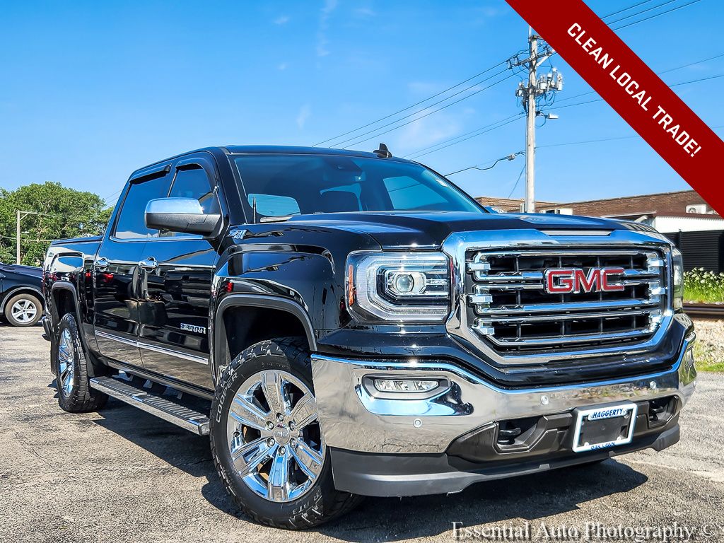 Onyx Black 2018 GMC Sierra 1500 Pickup Truck Four-Wheel Drive 8-Speed Automatic Overdrive