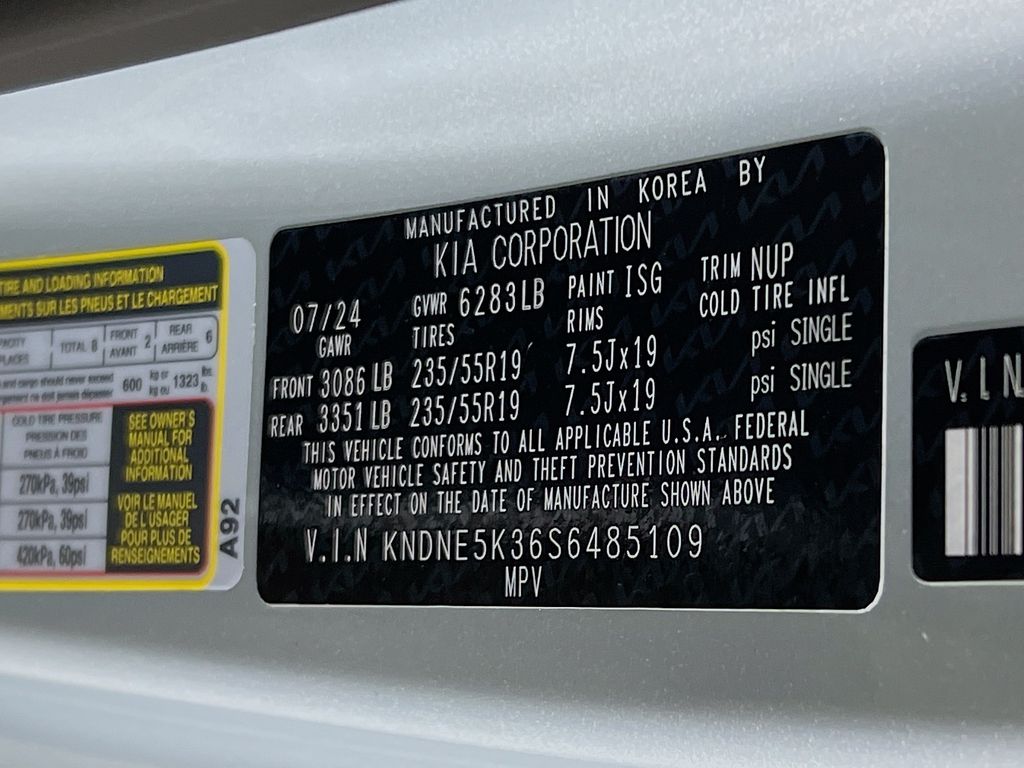 2025 Kia Carnival SX Prestige
