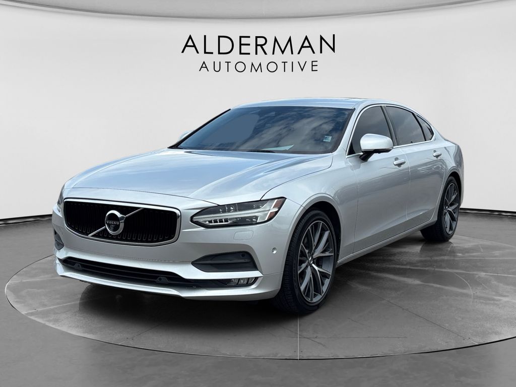 Bright Silver Metallic 2018 Volvo S90 Sedan Front-Wheel Drive Automatic