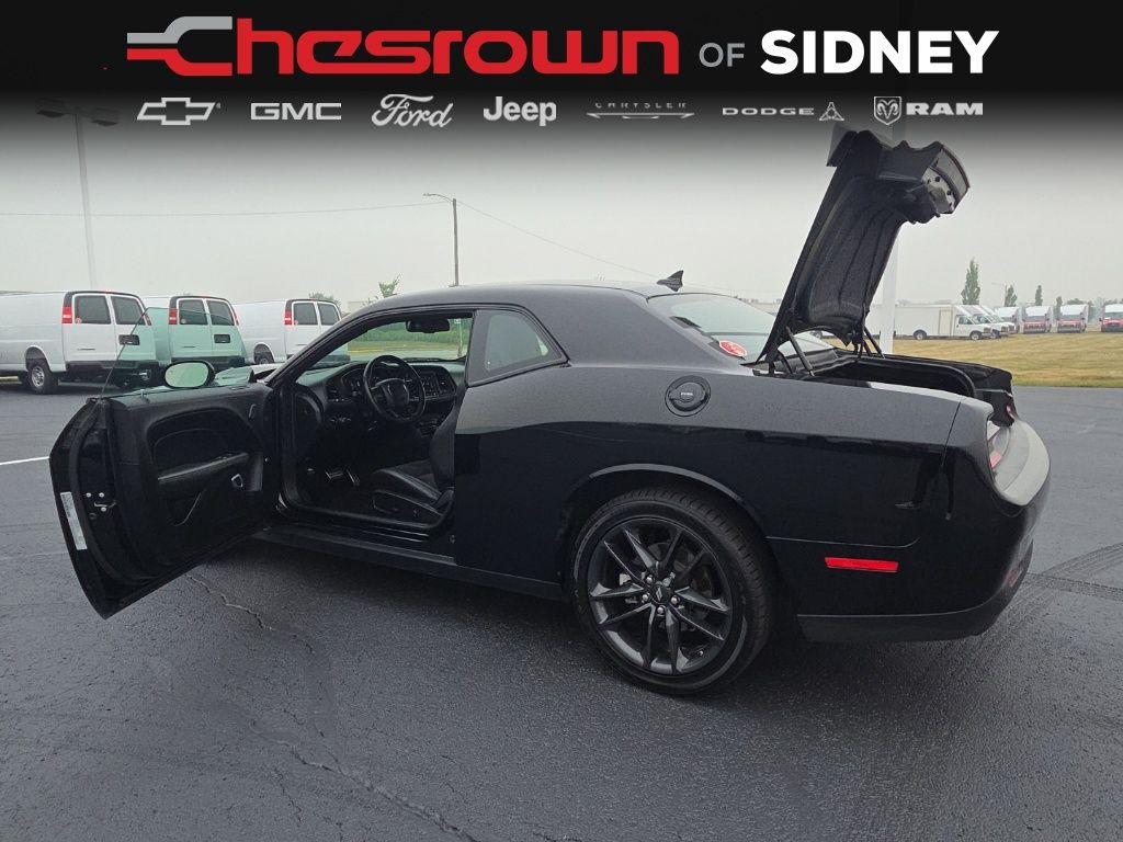 Pitch Black Clearcoat 2023 Dodge Challenger Coupe All-Wheel Drive 8-Speed Automatic