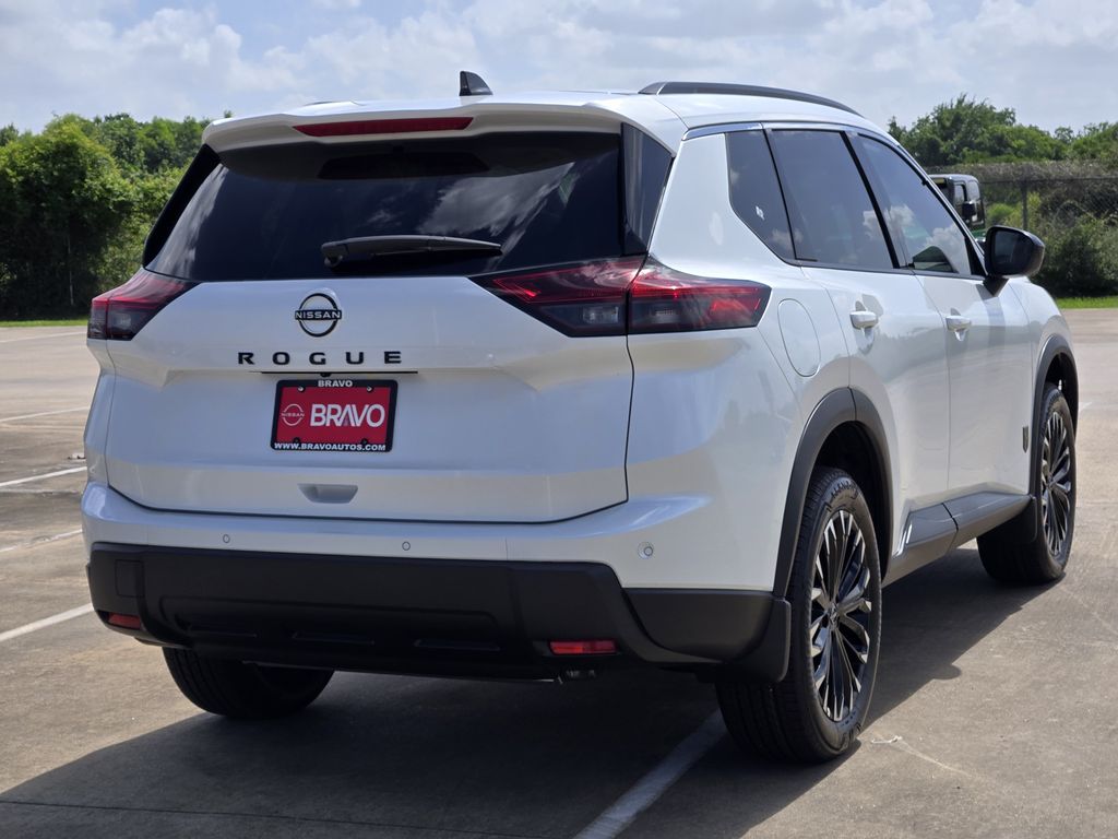2026 Nissan Rogue Dark Armor White at Bravo Nissan