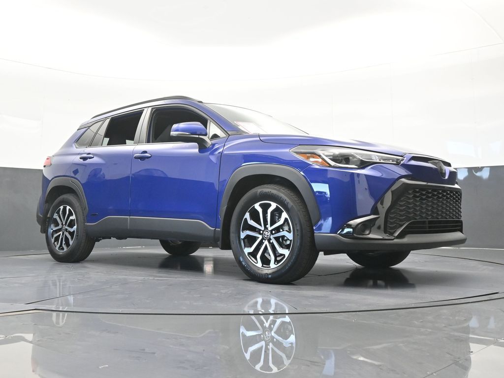 Used 2024 Blue Toyota Hybrid SE image 57