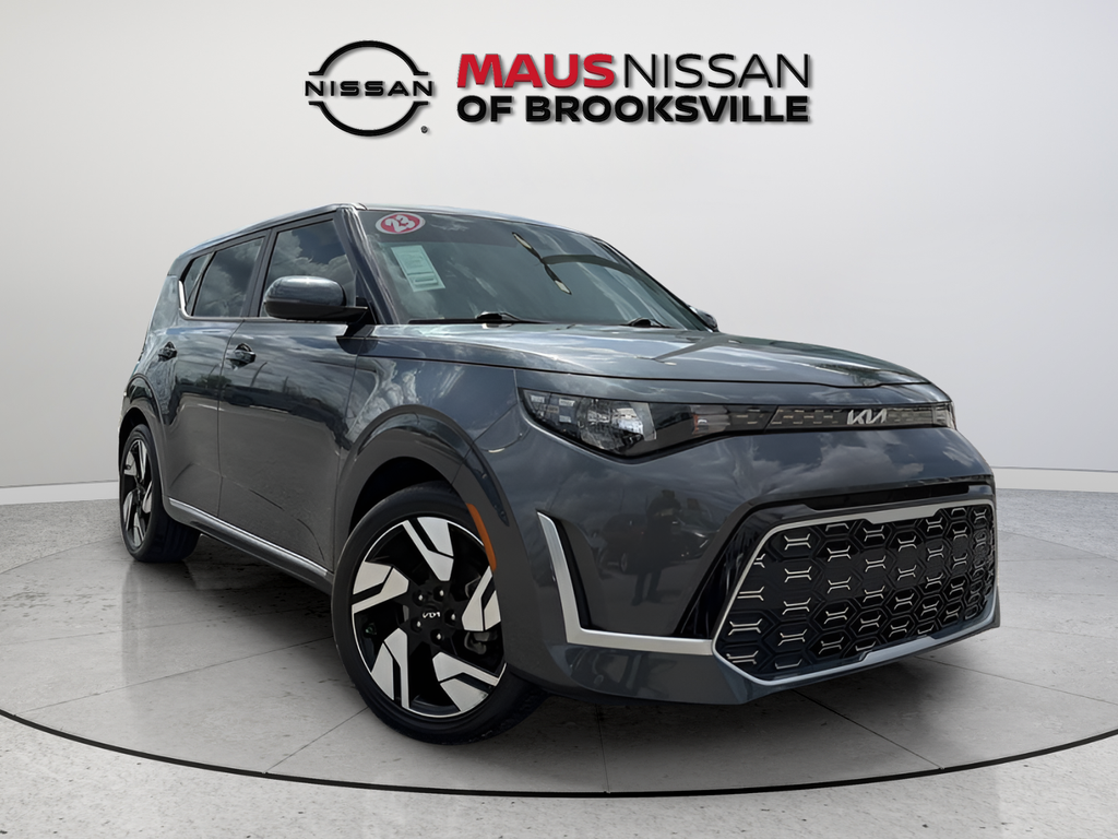 Gravity Gray 2023 Kia Soul SUV / Crossover Front-Wheel Drive Continuously Variable Transmission