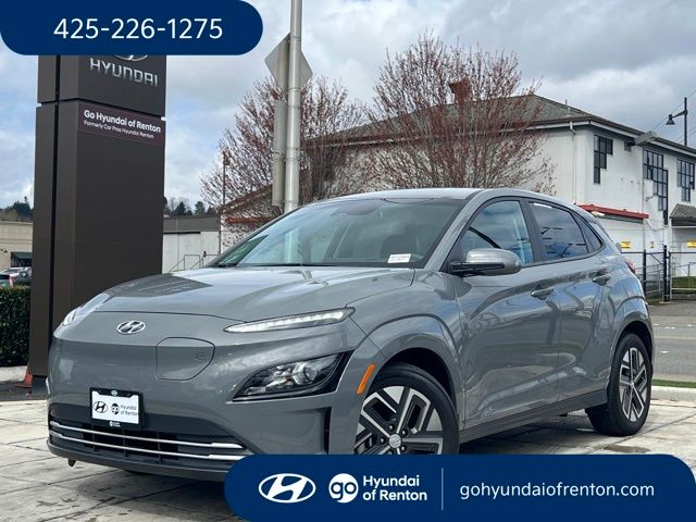 Galactic Gray 2023 Hyundai Kona Electric SE FWD SUV / Crossover Front-Wheel Drive 1-Speed Automatic