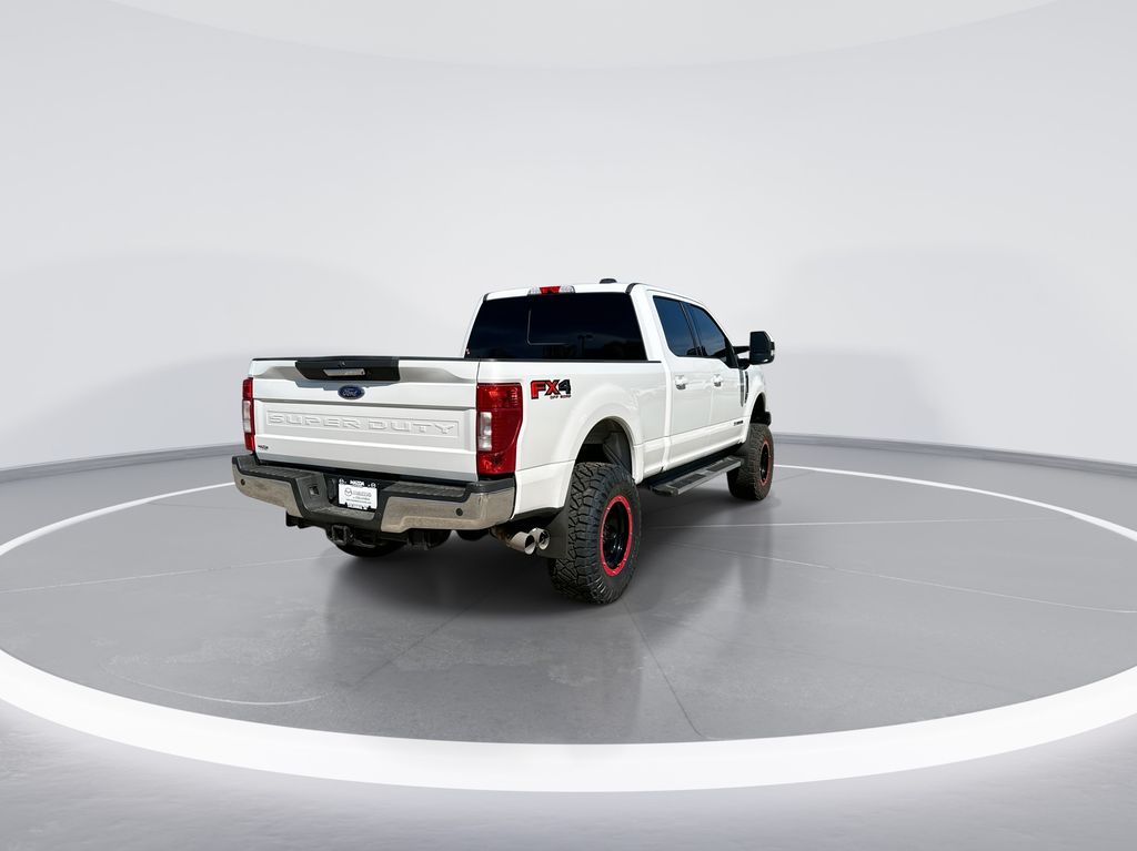 2020 Ford F-350SD Lariat White at Mazda of Columbia