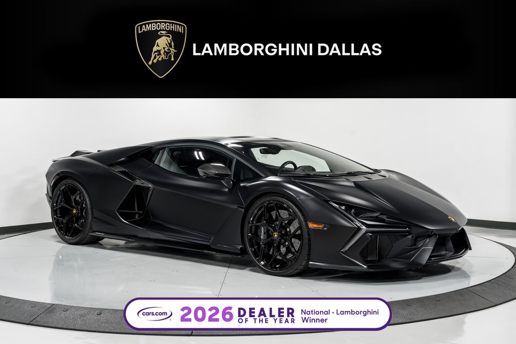 Nero Nemesis Matt 2024 Lamborghini Revuelto AWD Coupe All-Wheel Drive 8-Speed Dual Clutch
