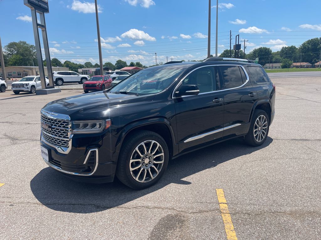 Black (Ebony Twilight Metallic) 2023 GMC Acadia SUV / Crossover Front-Wheel Drive 9-Speed Automatic