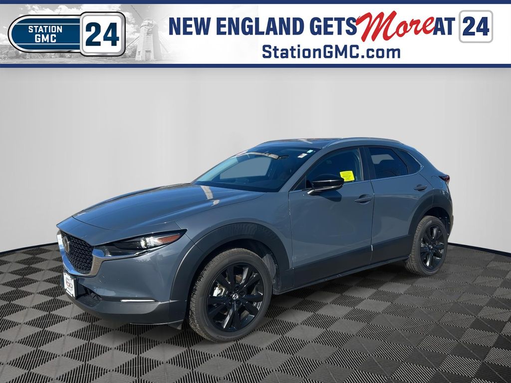 Gray Metallic 2022 Mazda CX-30 2.5 S Carbon Edition AWD SUV / Crossover All-Wheel Drive 6-Speed Automatic