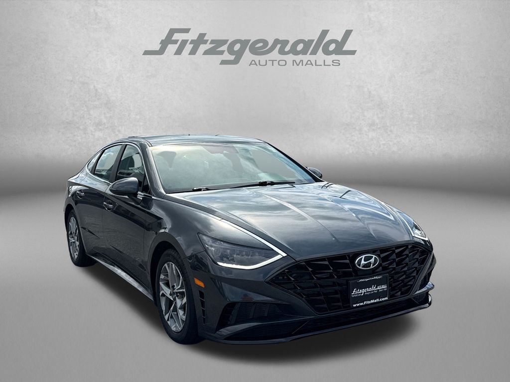 Portofino Gray 2023 Hyundai Sonata Sedan Front-Wheel Drive 8-Speed Automatic