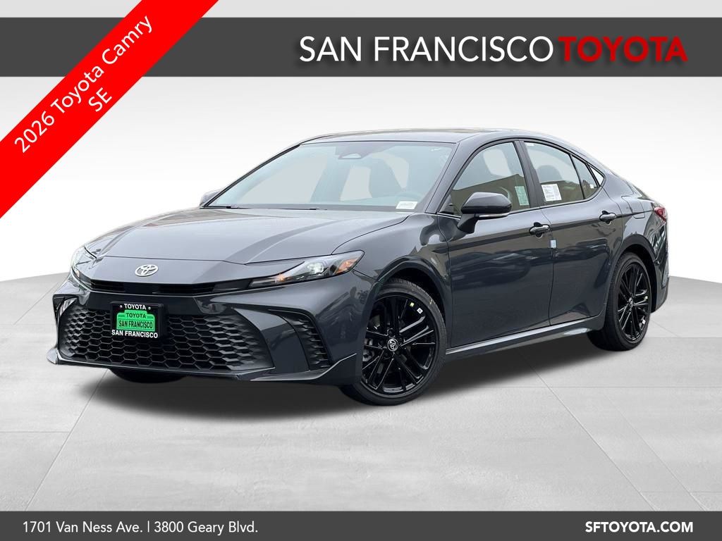 Underground 2026 Toyota Camry Sedan Front-Wheel Drive Continuously Variable Transmission