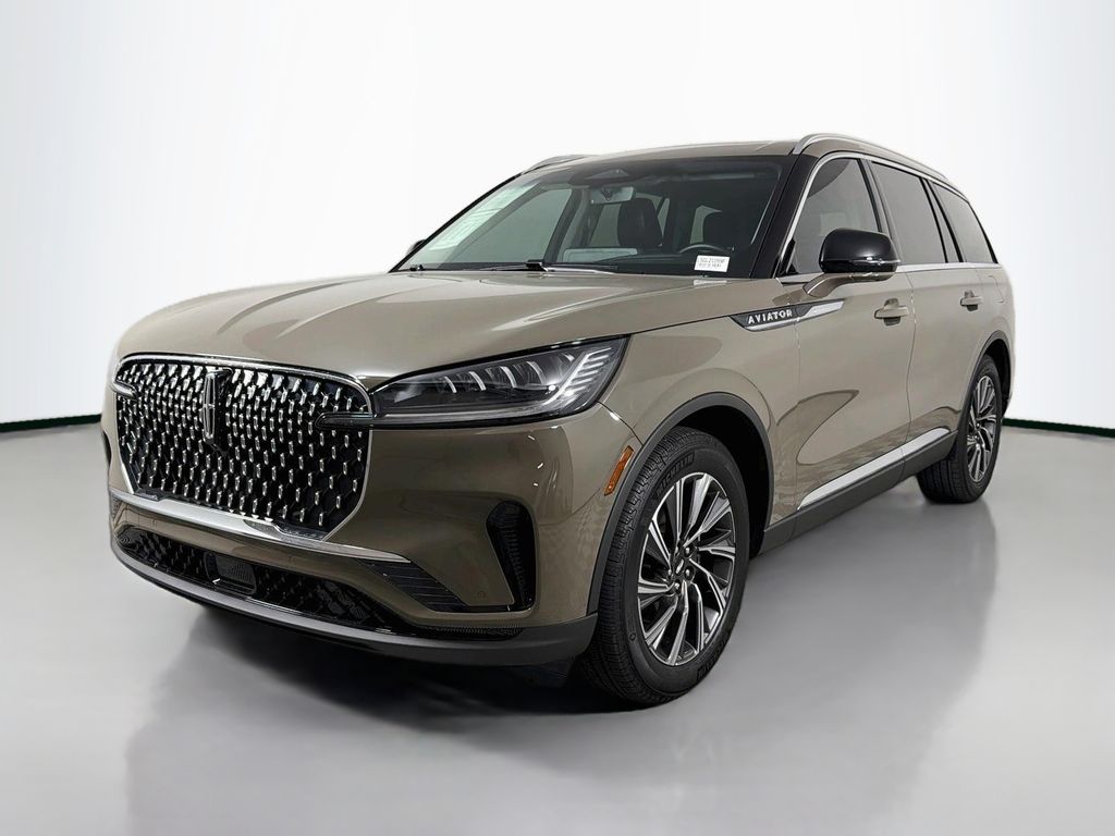 Harbor Gray 2025 Lincoln Aviator SUV / Crossover Rear-Wheel Drive Automatic
