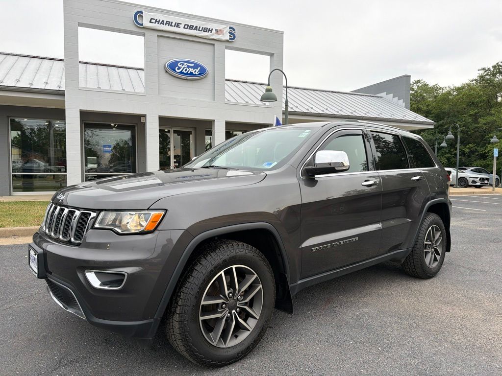 Gray (Granite Crystal Metallic Clearcoat) 2020 Jeep Grand Cherokee SUV / Crossover Four-Wheel Drive 8-Speed Automatic