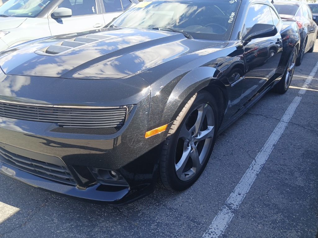 Black 2014 Chevrolet Camaro Coupe Rear-Wheel Drive 6-Speed Automatic