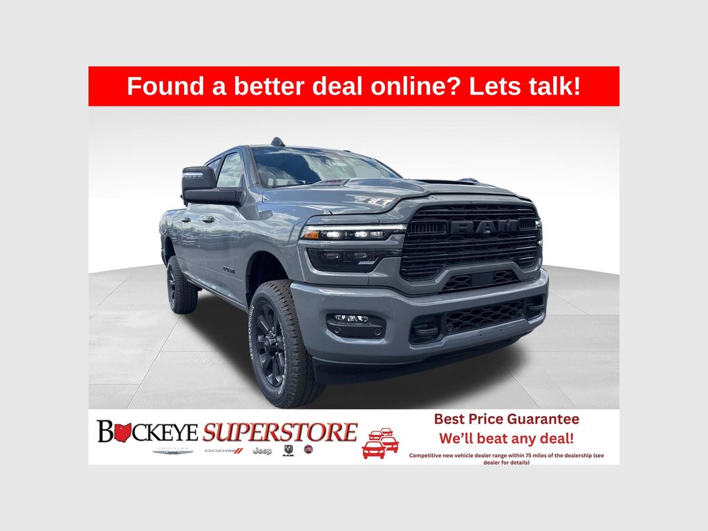 Gray Clearcoat 2026 RAM 2500 Pickup Truck Four-Wheel Drive 8-Speed Automatic