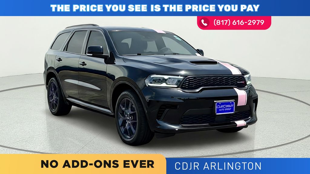 DB Black Crystal Clearcoat 2026 Dodge Durango SUV / Crossover All-Wheel Drive 8-Speed Automatic